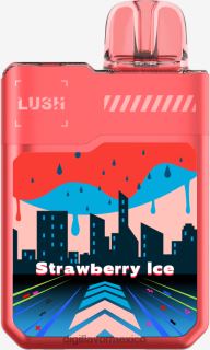 hielo de fresa